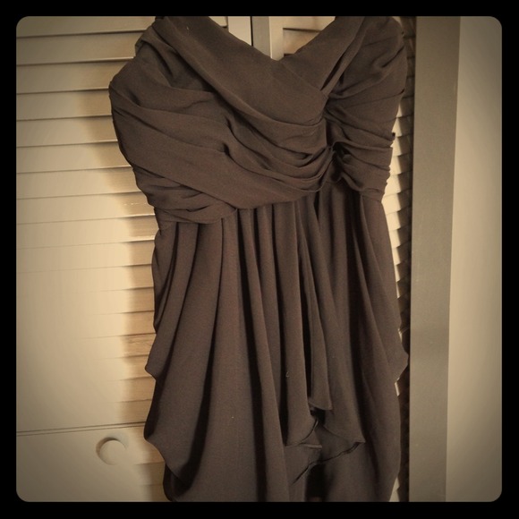 Bridesmaid dress, but great little black dress.