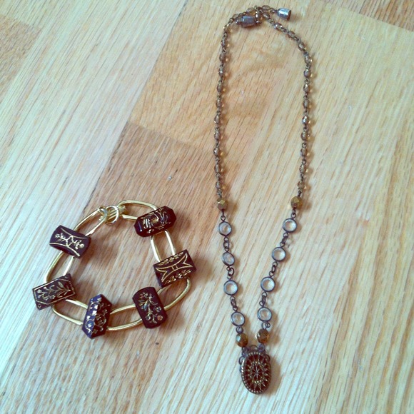 Vintage button jewelry