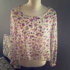 Cynthia Rowley Floral Print Blouse