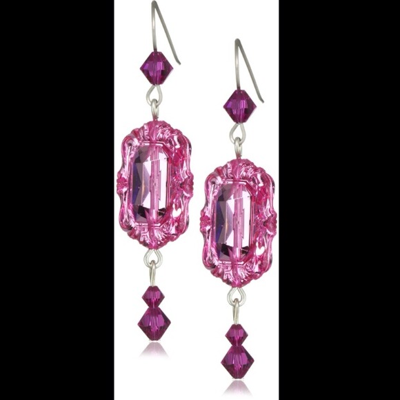 Tarina Tarantino Frame Drop Earrings