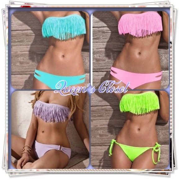 Fringe bikinis