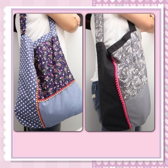 💖Cotton handbag..💖