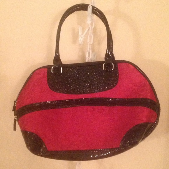 Red and Black Handbag in perfect condition