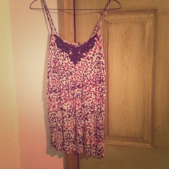 Leopard print tank