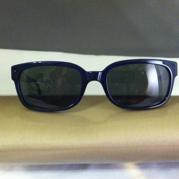 Salvatore Ferragamo Dark Blue Ray-Ban Sunglasses