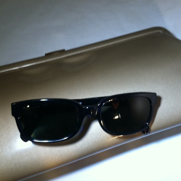 Salvatore Ferragamo Dark Blue Ray-Ban Sunglasses