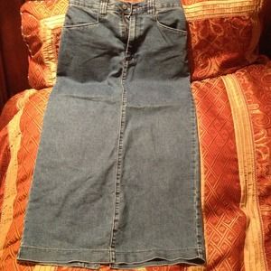 Soft Denim skirt