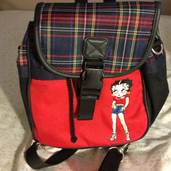 Cute small Betty backpack never used