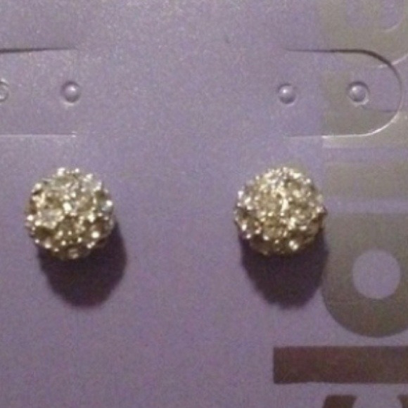Round Crystal Earrings