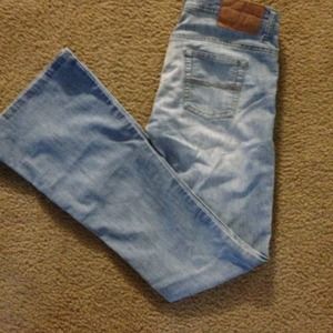 Express Fitted jeans with a slight flair