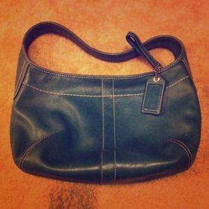 Coach leather purse
