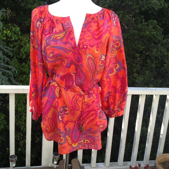 Beautiful pink silk top! Lauren fabulous!