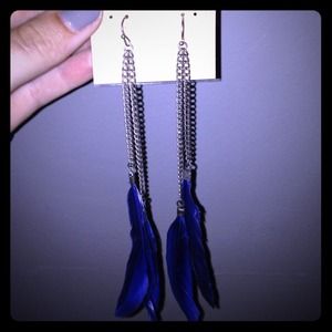 Feather Earnings (Never Worn)