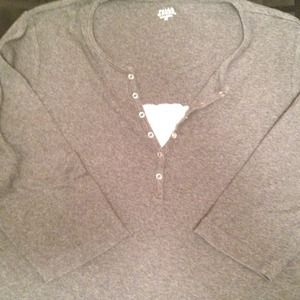 *Bundle* Heather gray and purple tops