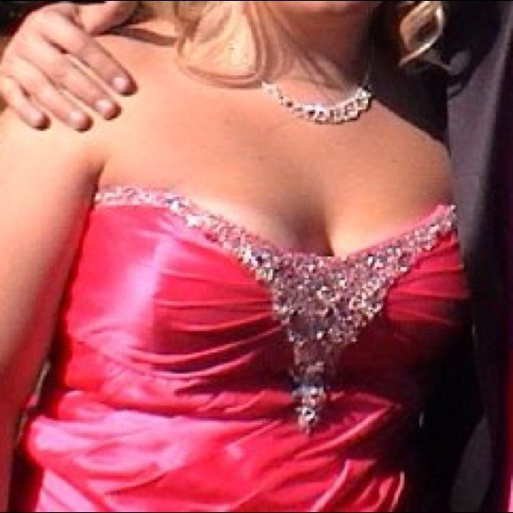 pink formal dress-18 - Picture 2 of 4