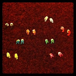 Cute Music Note Stud Earrings