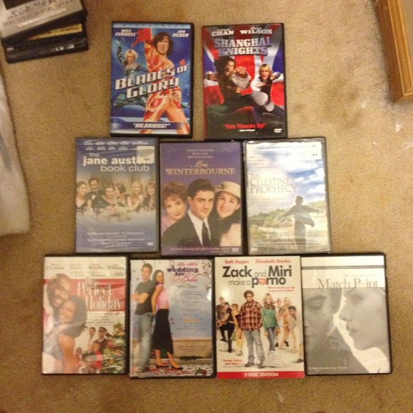 Sold. 9 DVD lot comedy and girly