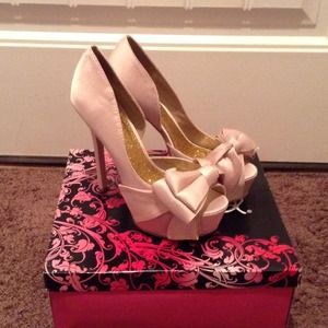 NEW Qupid Blush Pink Platform D'Orsay Pumps