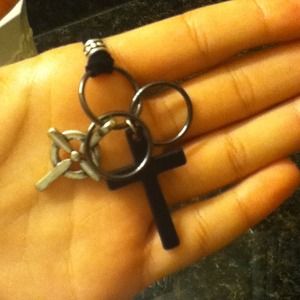 Guess, Cross Necklace Men or women's