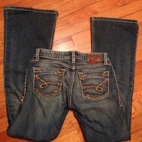 Sz25 lucky brand jeans great shape! - Picture 2 of 4