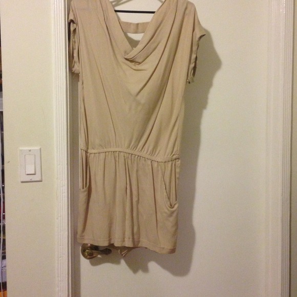 ‼️SOLD‼️Khaki colored romper shorts