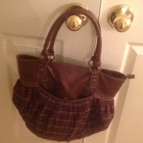 Super Cute Plaid Purse