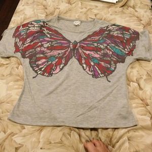Disney butterfly tee