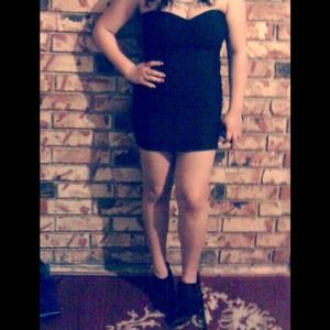 Cute short black dress