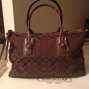 Authentic Coach satchel purse ***RESERVED***