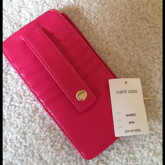 Card Case .. Pretty in pink !