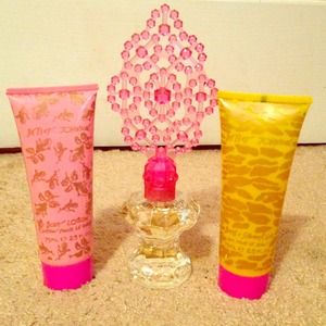 Betsey Johnson Perfume and Lotion Set