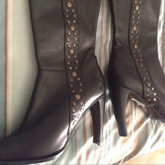 Italian leather boots - Picture 2 of 4