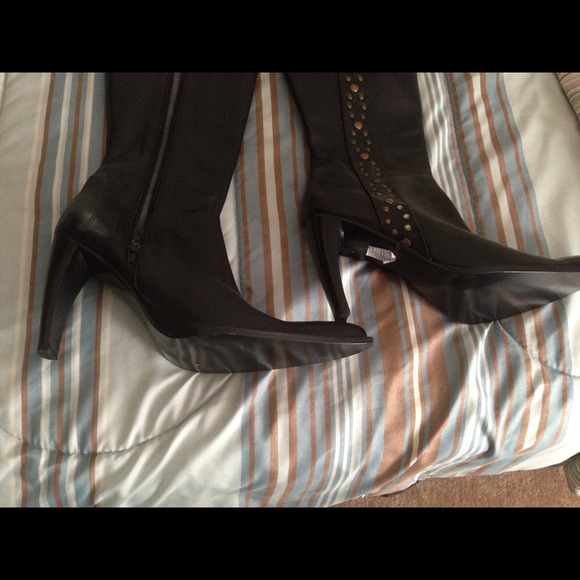 Italian leather boots - Picture 3 of 4