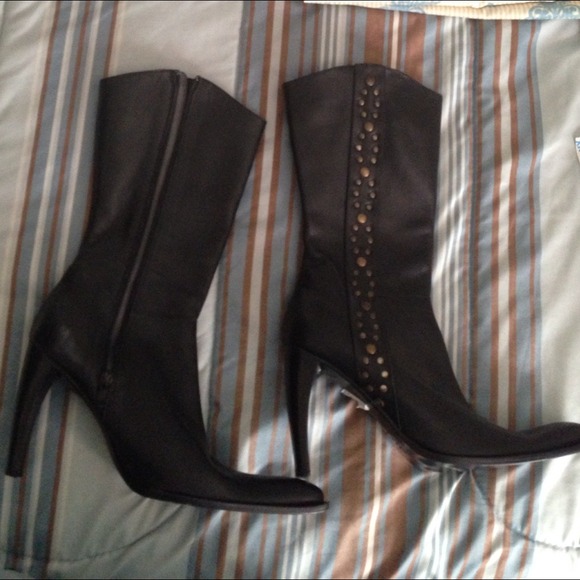 Italian leather boots - Picture 4 of 4