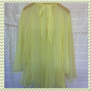 Vintage 70's sheer cape