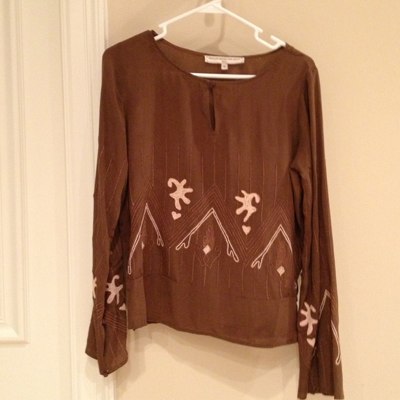 What Goes Around Comes Around silk top