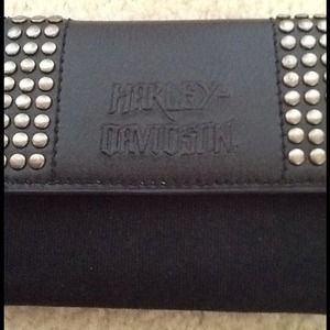 Harley Davidson trifold wallet/PRICE CUT