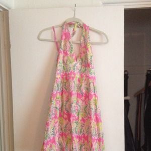 NWT Lilly Pulitzer halter dress size 4
