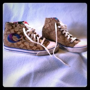 Authentic Coach High Tops