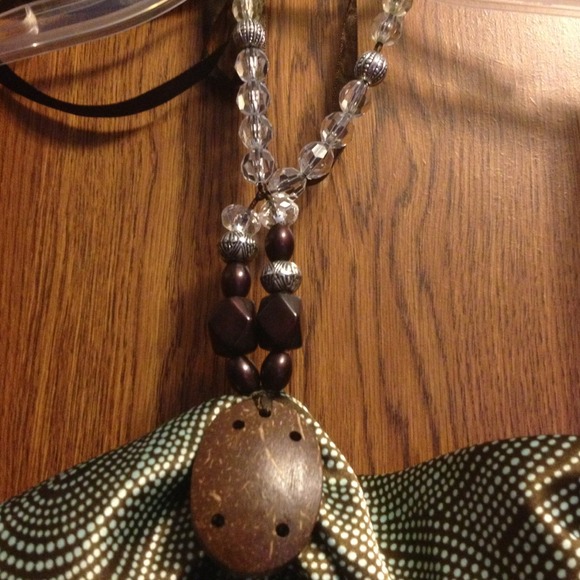 Summer/Spring Brown Halter Top - Picture 3 of 4