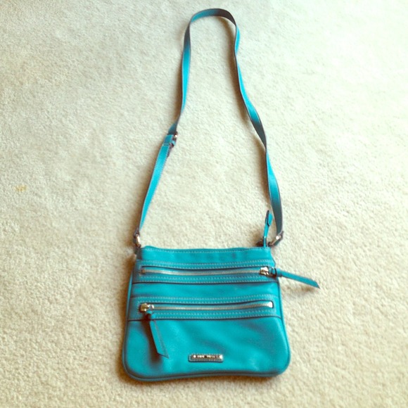 Turquoise crossbody bag