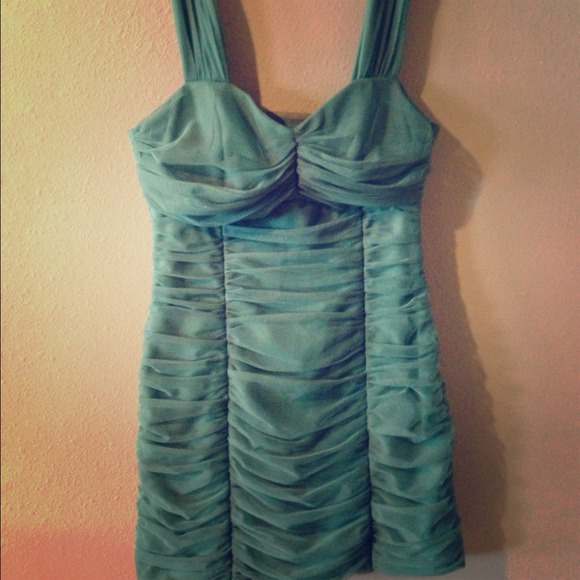 Green cocktail dress!
