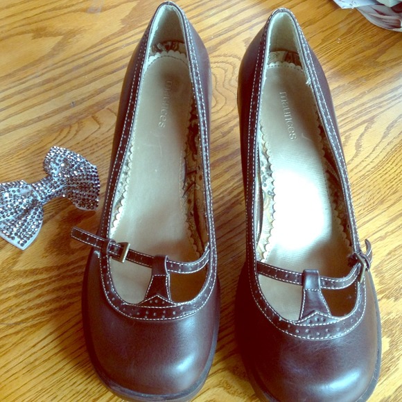 Brown shoes