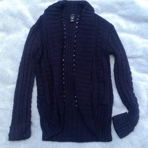 Navy blue sweater