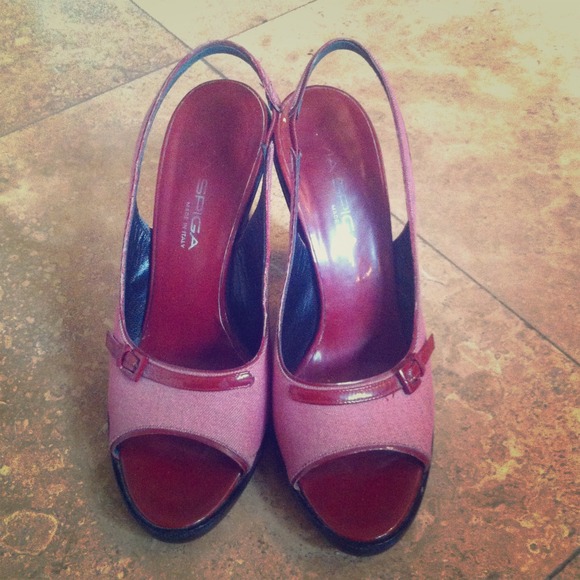 ⛔⛔SOLD⛔⛔Via Spiga sling backs 8