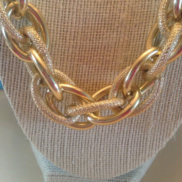 Chunky Gold Necklace - Picture 2 of 2