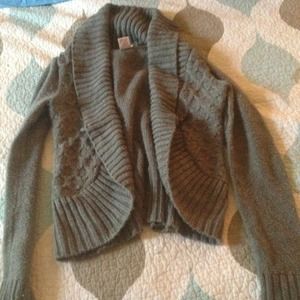 Beautiful grey collared sweater