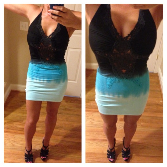 🔴SOLD🔴Sky Xanthe Tie-Die Dress