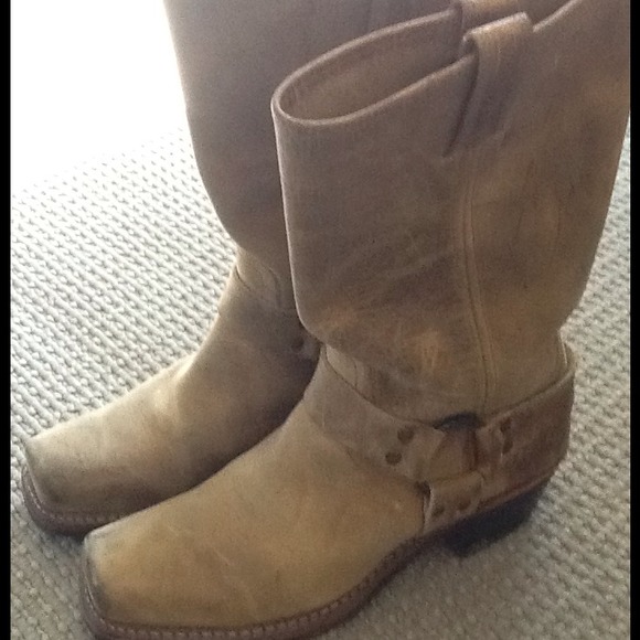 Size 10 Frye boots (women's) , worn only one time!