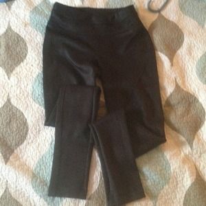 Wet seal faux leather leggings